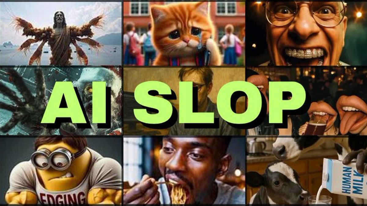 AI slop examples — Shrimp Jesus and other uncanny AI-generated images