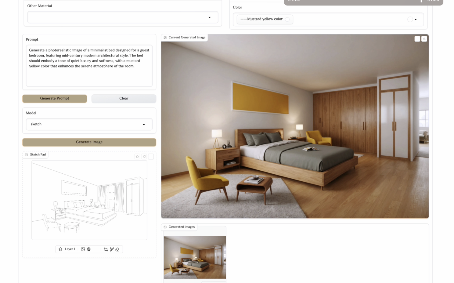 AI automation, creative process, design sketch